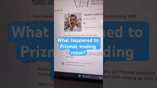 What happened to PrizmaL trading robot? #expertadvisor #trading