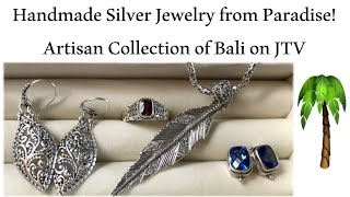 Handmade Bali Silver Jewelry - Artisan Collection of Bali - JTV Collection - LOVE! Super Luxe