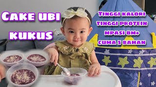 CAKE UBI KUKUS MPASI BB BOOSTER - SNACK 8 BULAN KE ATAS