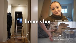 Home vlog | cleaning our new kitchen & unpacking new things