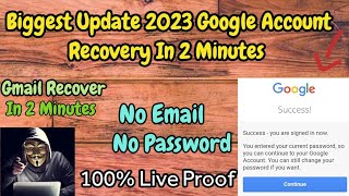 how to recover gmail account | gmail password recovery | google id recover 2023 | email id recovery