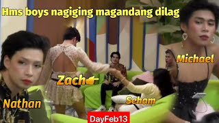 Pbb adults hms Boys nagiging magandang dilag