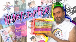 🏳️‍🌈  HEARTSTOPPER de Alice Oseman | Comic LGTB | RESEÑA Volumenes 1 - 4 | ¿Quieres Fangirlear? ❤️