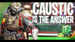 This Is How NOT To Use Caustic... Apex Legends Gameplay