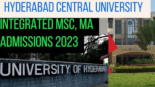 UNIVERSITY OF HYDERABAD ADMISSIONS 2023 || CUET UG ADMISSION 2023 FULL DETAILS