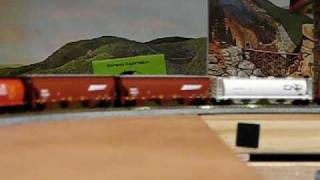 N Scale CP/BNSF Grain Train