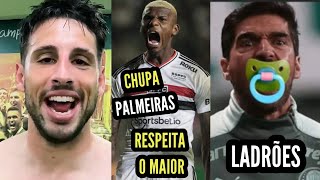 JOGADORES DO SÃO PAULO PROVOCA PALMEIRAS E TORCIDA 🔥