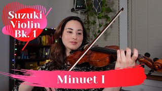 Minuet 1 with accompaniment | Suzuki Violin Vol. 1