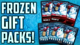 5 FROZEN GIFT PACKS! Ultimate Freeze Presents! Madden Mobile 17