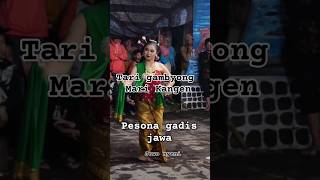 🔥Tari Gambyong mari kangen..Pesona gadis jawa nguri2 budayajawi #shorts #gambyong #marikangen