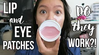 Testing Out Patchology Lip & Eye Gel Patches & Face Masks!