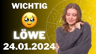 LÖWE ♌️🤫 JEMAND vermisst dich sehr 😨 Horoskop - 24.Januar 2024 #löwe #tarot