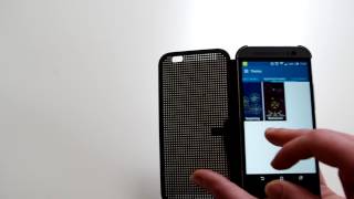 Mario testet: HTC Dot View Case, cover, Test