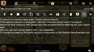 Shadow fight 2 level hack basics gameguardian