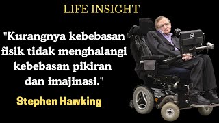 Kata Bijak dan Motivasi Stephen Hawking yang Penuh Makna Mendalan dan Sangat Menginspirasi