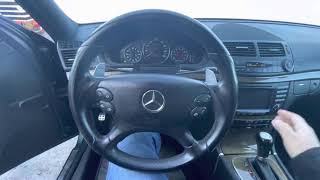 2007 Mercedes E63 AMG Wagon Cold Start