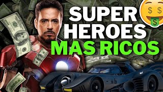 🤑Los Superhéroes Más Ricos Y Poderosos Del Mundo (Son Millonarios)