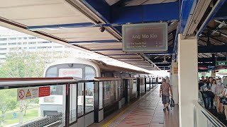 1st Saturday AM Withdrawal -- SMRT KHI C151 123/124 departing Bukit Gombak