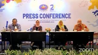 Konferensi Pers Capaian Kinerja BPH Migas Tahun 2023