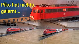 Piko macht die gleichen Fehler.. Vorstellung der Bügelfalte 115 448, Neuheit mit Sound, 51967 H0