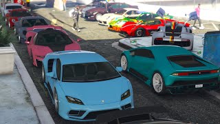 GTA 5 -💎CLEANEST CAR MEET | DRIFT | CRUISE PS4/PS5✨