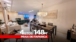 Apartamento de 4 Qtos transformado em 3 na Praia de Itaparica - Vila Velha, ES