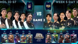 Geek Slate Jr vs Dewa United GAME 2 | MDL ID S7 Week 5 Day 3 | Regular Season