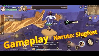 Naruto: Slugfest  Gaara VS Deidara Gameplay