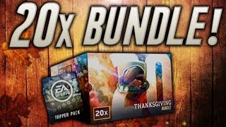 20x THANKSGIVING BUNDLE! 2 Ultimate Feast ELITES! Madden Mobile 17