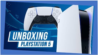 PlayStation 5 | Unboxing | Setup Inicial | Ao Vivo