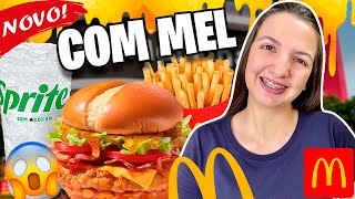 MCDONALD'S - NOVO McChicken Crispy ELITE com MEL E PIMETA - vale a pena?