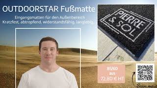 OUTDOORSTAR anpassbare Outdoor-Fußmatte