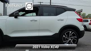 Certified 2021 Volvo XC40 R-Design, East Petersburg, PA M2569317