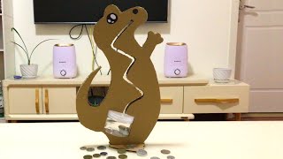 How to Make a Dino Cardboard Coin Bank