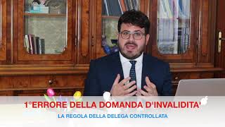 Come presentare la domanda d'invalidità e come evitare il 1° errore COMUNE