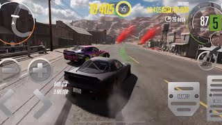 Car x driftracing 2 - ghost ride. avoid accidents - FALCON RZ / MAZDA RX7 || original sound