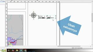 Menambahkan Skala Bar pada Peta di ArcMap