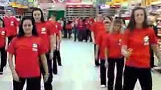 Flash mob Auchan Bydgoszcz