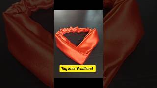 Diy Knot Headband ❤️ #yourownboutique #diyhairband #diycrafts #shorts