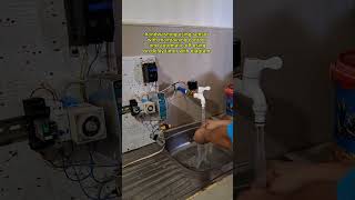 Handwashing using sensor with maintaining contact automatic off #bernaztvvlog