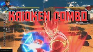 Xenoverse 2 Combo Kaioken Burst Blast