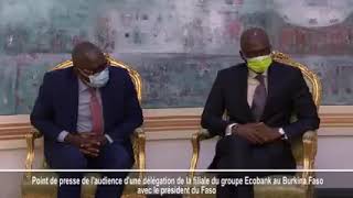 Délégation de la filiale du groupe Ecobank