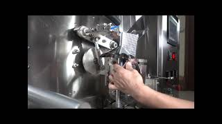 double layer tea bag machine installation and debugging,shaping part change