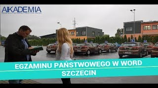 Szczecin - Egzamin na Prawo jazdy, trasy egzaminacyjne, zadania egzaminacyjne, nauka jazdy Szczecin