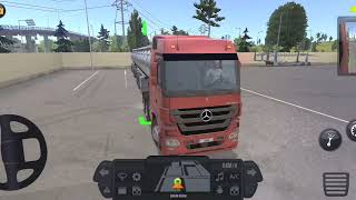 mercedes benz actros truck simulator android #trucksimulatorultimate #gamesimulator #gaming