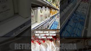 🚨Retiran leche cruda RAW FARM por riesgo de enfermedad #alerta #noticias #viralvideo #eeuu