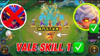 THARZ ❌❌  VALE✅✅ | ULTI S.T.U.N | VALE SKILL 1  | LEGENDARY HEROES💯