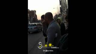 [fancam] 110408 SHINee Jonghyun outside SME building #2