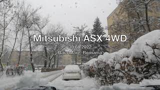 Mitsubishi ASX 4WD - Stuck in the snow