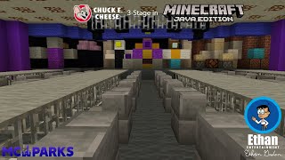 Chuck E. Cheese 3-Stage in Minecraft (MCParks Creative Server)